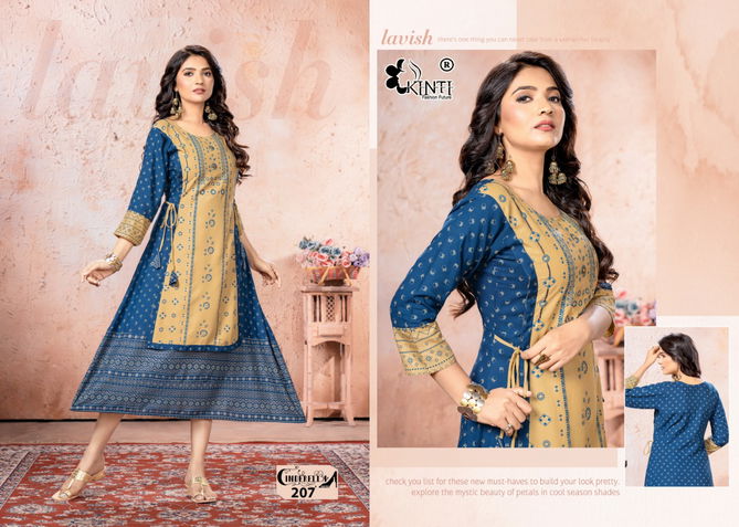  Kinti Cinderella 2 Exclusive Wear Wholesale Kurti Collection 